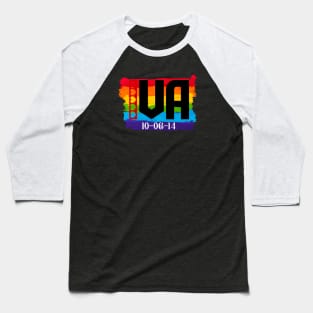 Virginia Gay Marriage Baseball T-Shirt